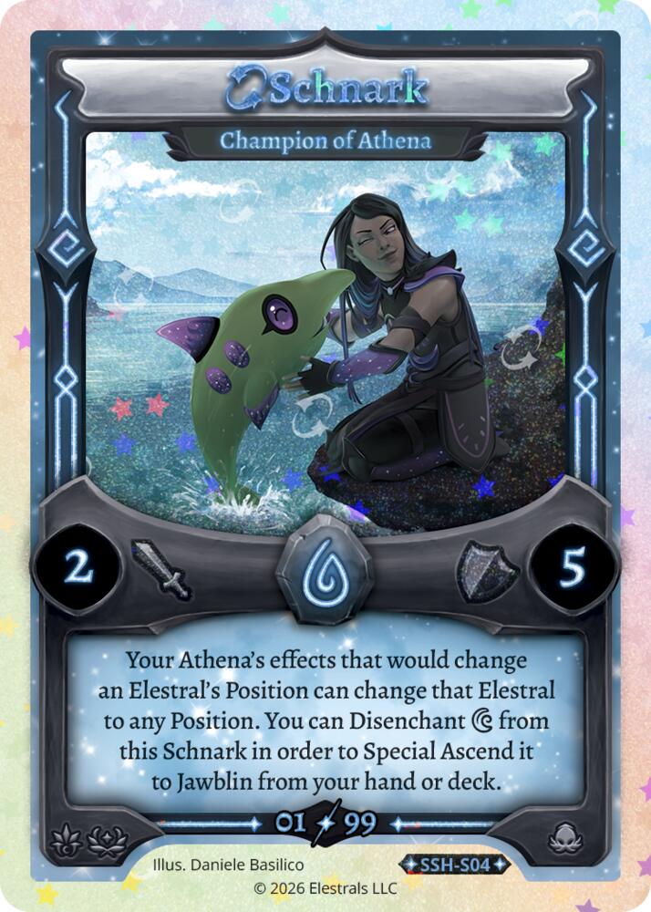 Schnark - Champion of Athena (Serialized), Divine Champions: Snowshade SSH-S04