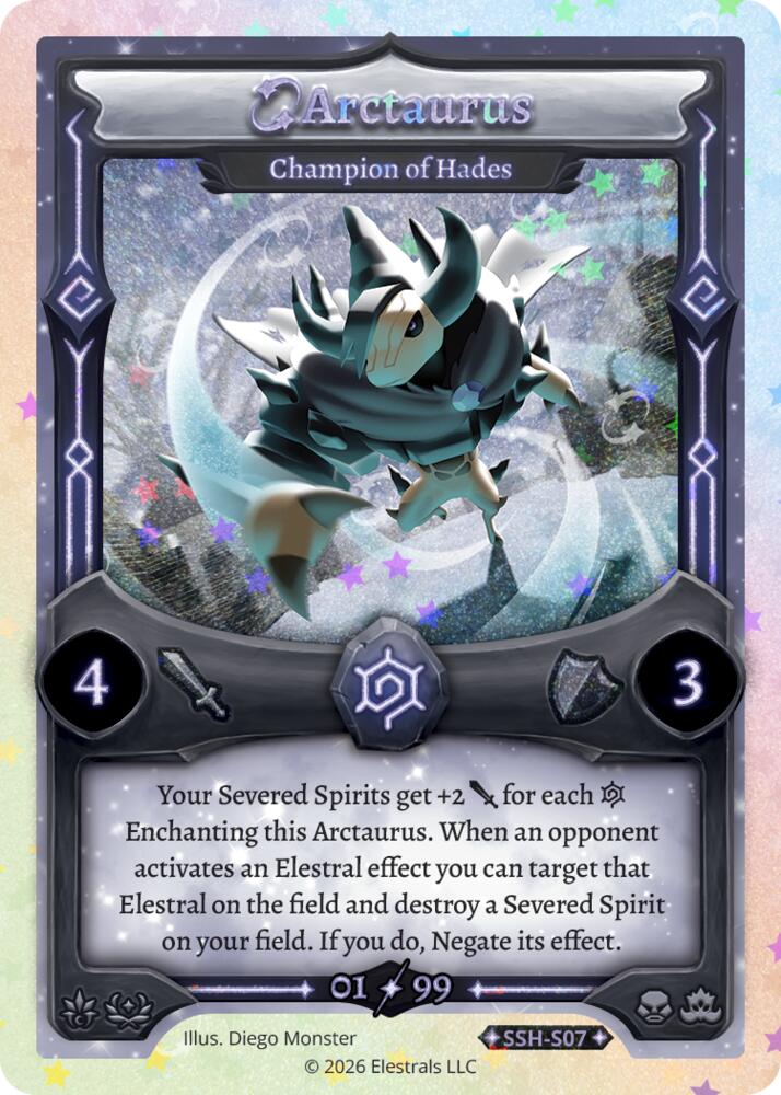 Arctaurus - Champion of Hades (Serialized), Divine Champions: Snowshade SSH-S07