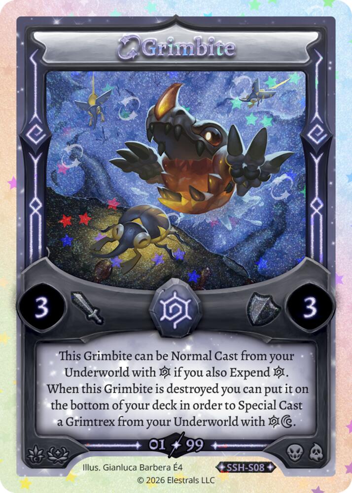 Grimbite (Serialized), Divine Champions: Snowshade SSH-S08