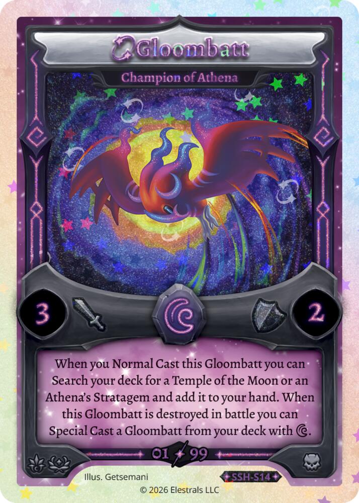 Gloombatt - Champion of Athena (Serialized), Divine Champions: Snowshade SSH-S14