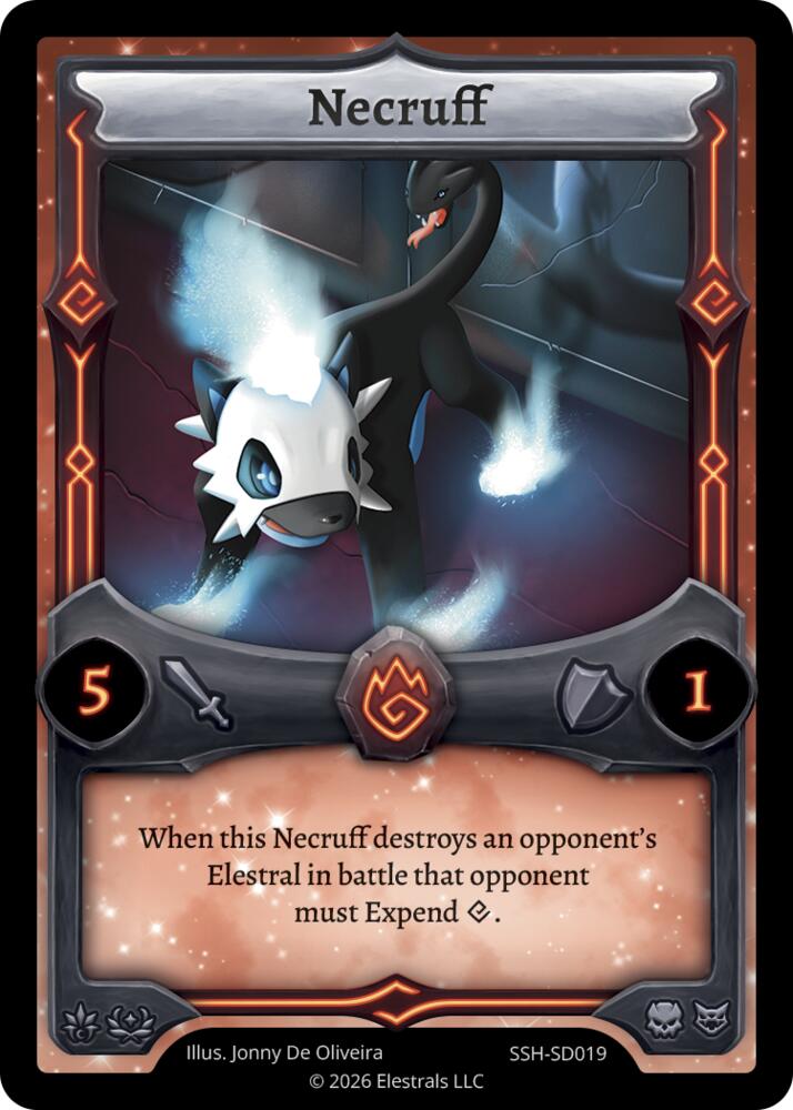Necruff, Divine Champions: Snowshade Starter Decks SSH-SD019