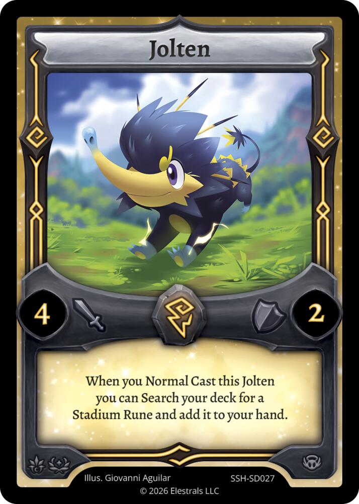Jolten, Divine Champions: Snowshade Starter Decks SSH-SD027