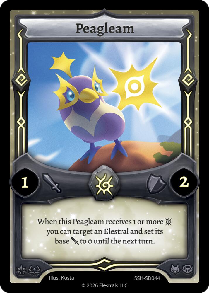 Peagleam, Divine Champions: Snowshade Starter Decks SSH-SD044