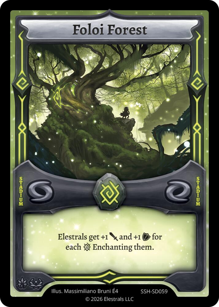 Foloi Forest, Divine Champions: Snowshade Starter Decks SSH-SD059