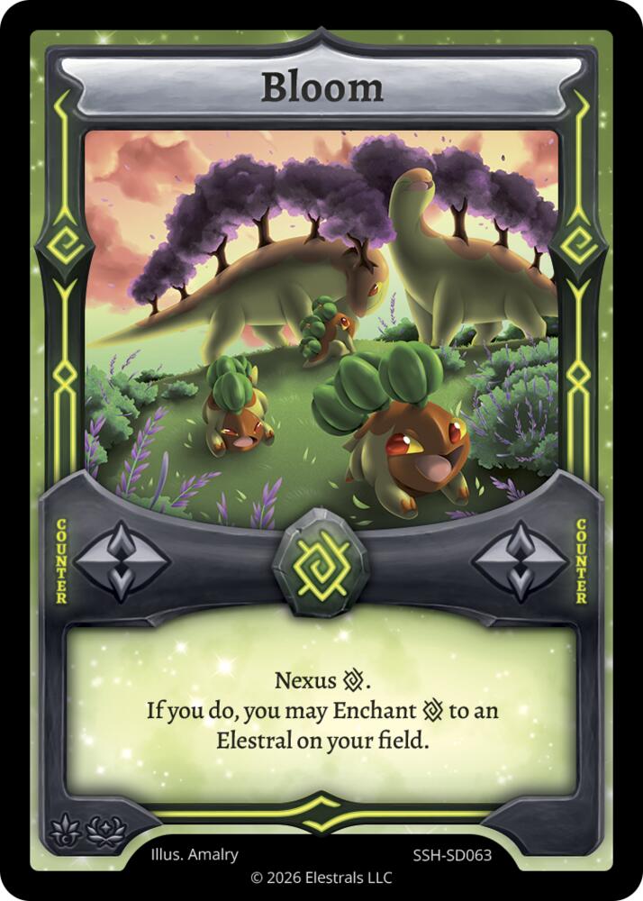 Bloom, Divine Champions: Snowshade Starter Decks SSH-SD063