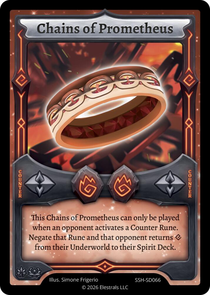 Chains of Prometheus, Divine Champions: Snowshade Starter Decks SSH-SD066