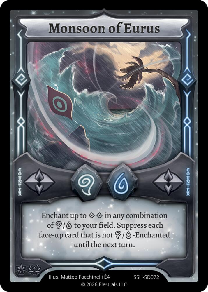 Monsoon of Eurus, Divine Champions: Snowshade Starter Decks SSH-SD072
