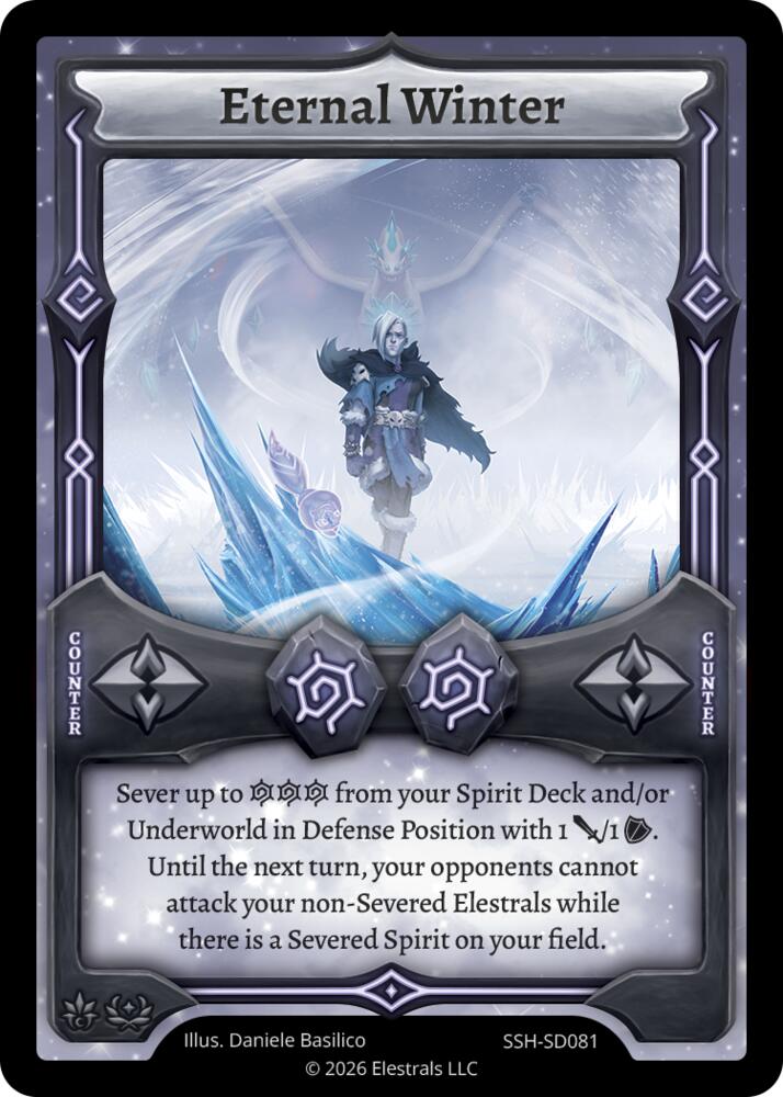 Eternal Winter, Divine Champions: Snowshade Starter Decks SSH-SD081