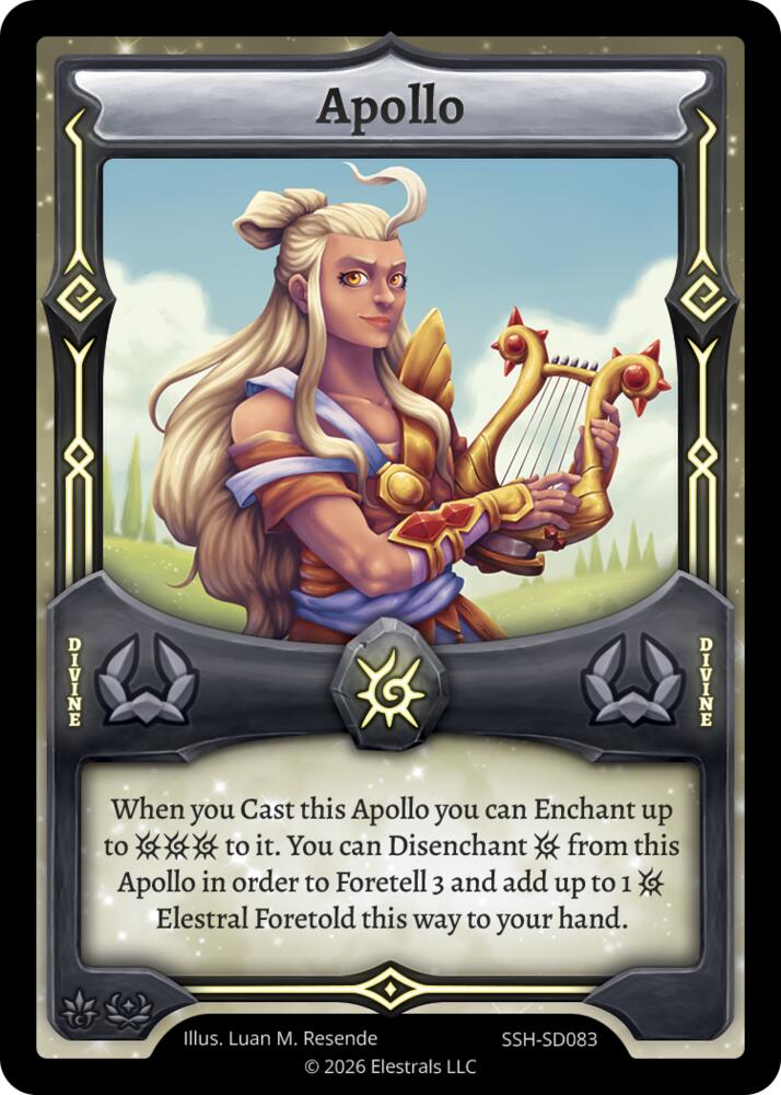 Apollo, Divine Champions: Snowshade Starter Decks SSH-SD083