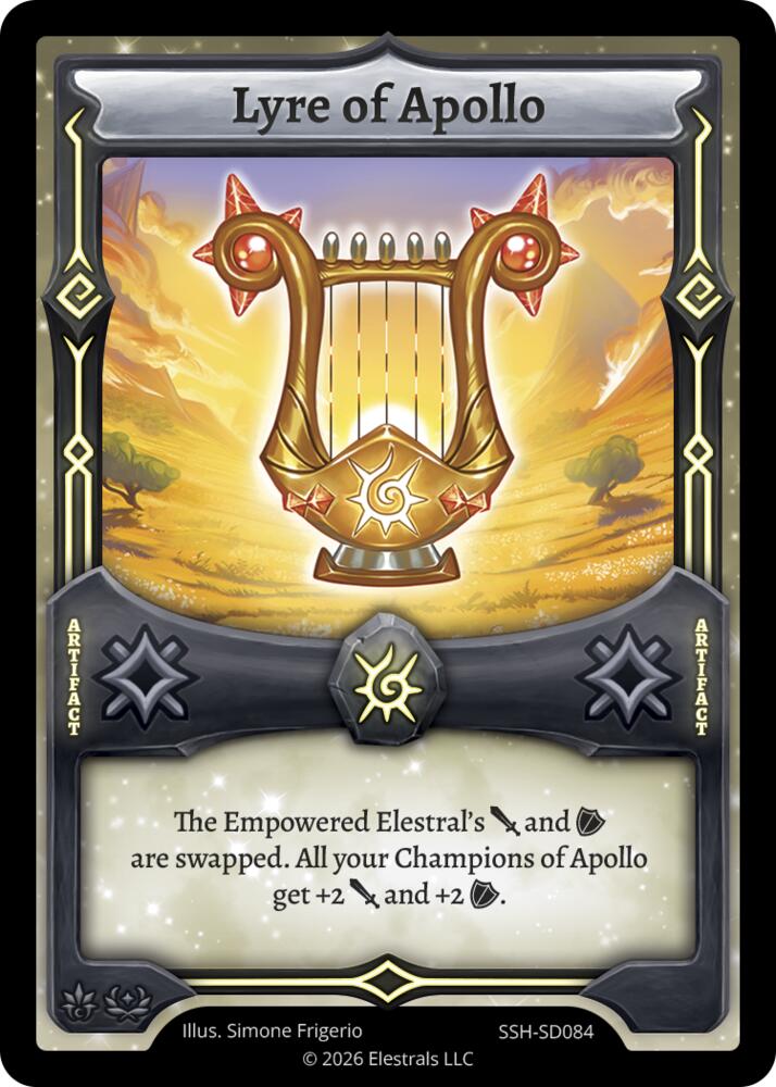 Lyre of Apollo, Divine Champions: Snowshade Starter Decks SSH-SD084