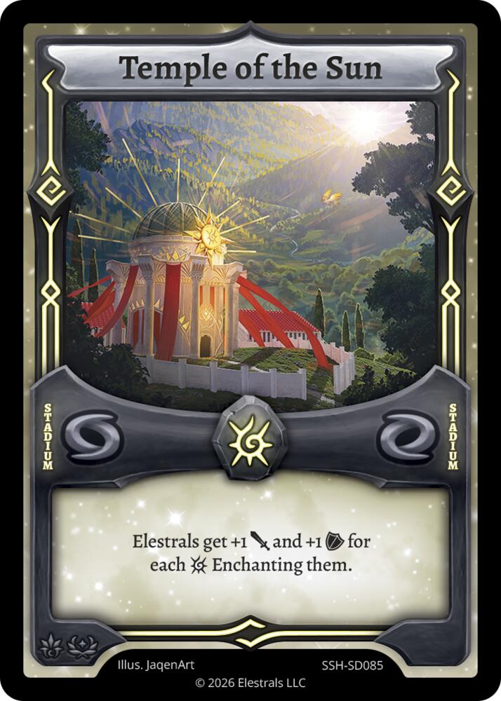 Temple of the Sun, Divine Champions: Snowshade Starter Decks SSH-SD085