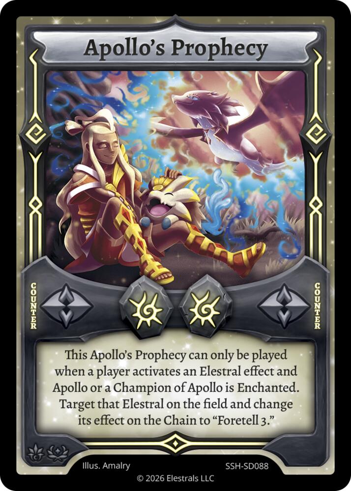 Apollo's Prophecy, Divine Champions: Snowshade Starter Decks SSH-SD088
