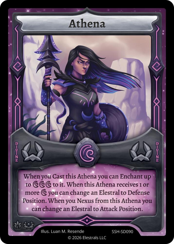 Athena, Divine Champions: Snowshade Starter Decks SSH-SD090
