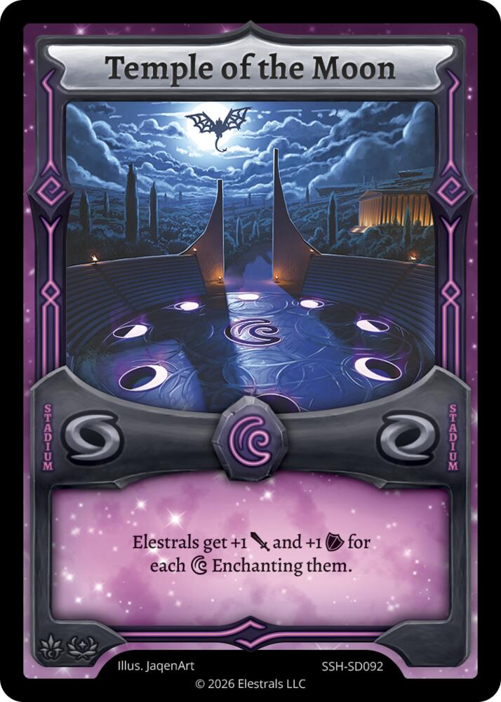 Temple of the Moon, Divine Champions: Snowshade Starter Decks SSH-SD092