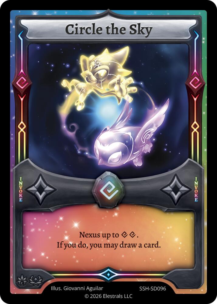 Circle the Sky, Divine Champions: Snowshade Starter Decks SSH-SD096