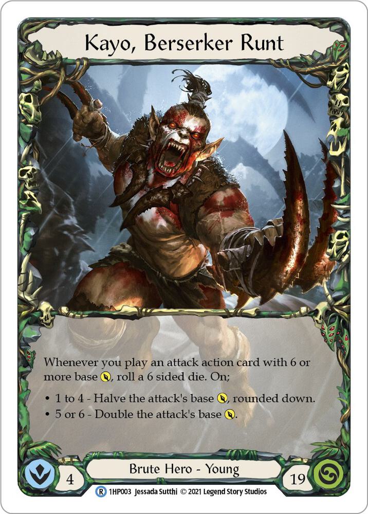 Kayo, Berserker Runt, History Pack Vol.1 1HP003