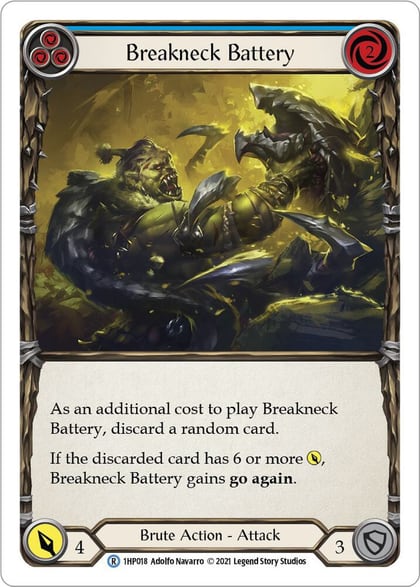 Breakneck Battery (Blue), History Pack Vol.1 1HP018