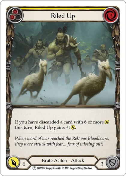 Riled Up (Yellow), History Pack Vol.1 1HP029