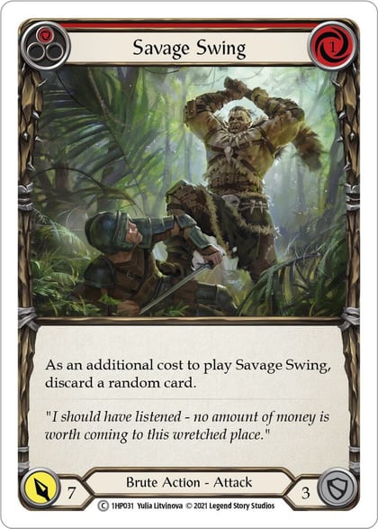 Savage Swing (Red), History Pack Vol.1 1HP031