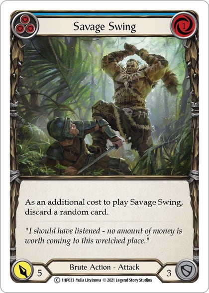 Savage Swing (Blue), History Pack Vol.1 1HP033