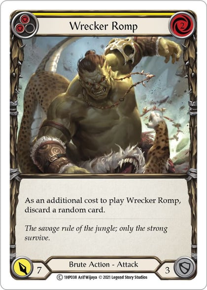Wrecker Romp (Yellow), History Pack Vol.1 1HP038
