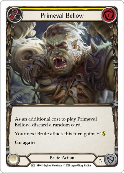 Primeval Bellow (Yellow), History Pack Vol.1 1HP041