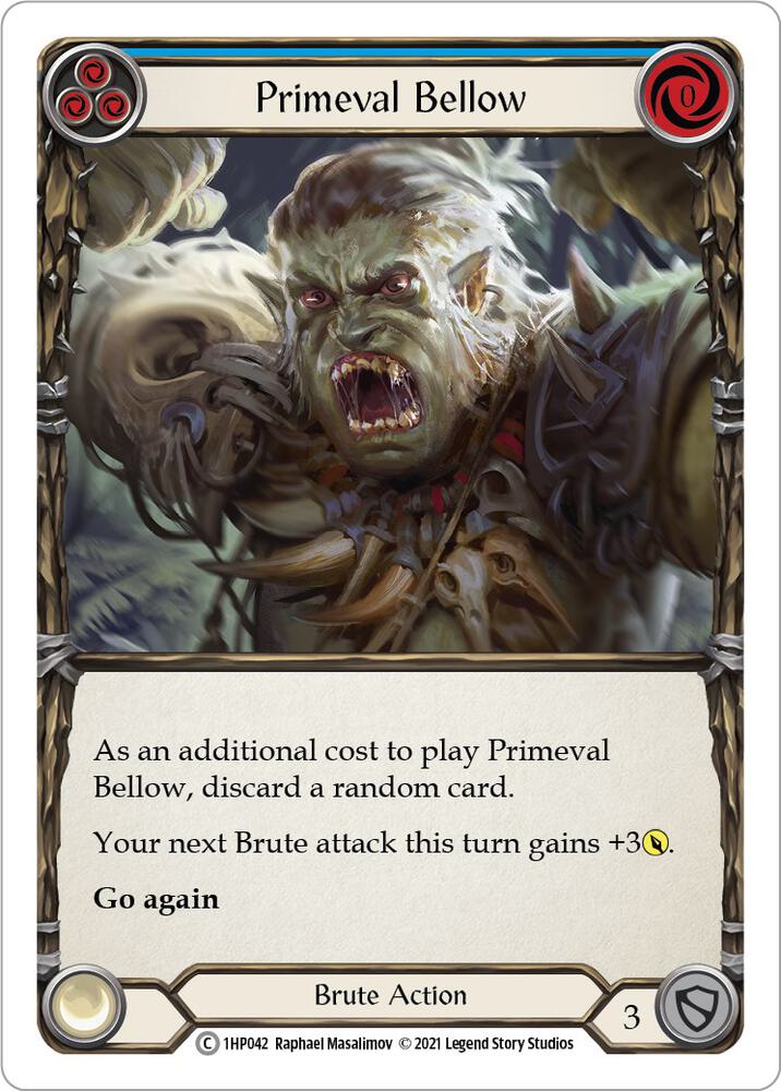 Primeval Bellow (Blue), History Pack Vol.1 1HP042