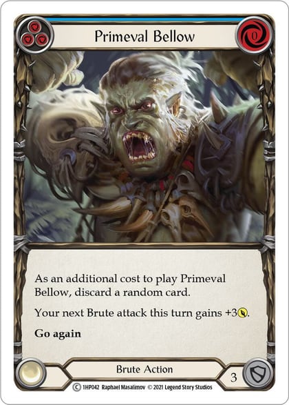 Primeval Bellow (Blue), History Pack Vol.1 1HP042