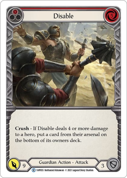 Disable (Red), History Pack Vol.1 1HP055