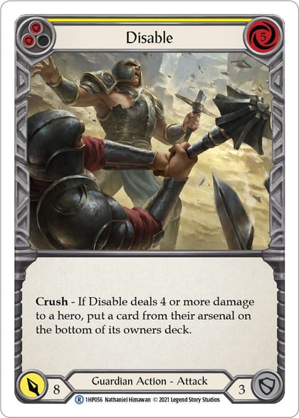 Disable (Yellow), History Pack Vol.1 1HP056