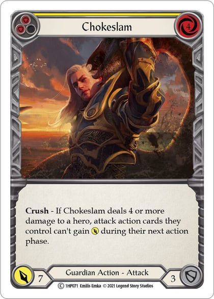 Chokeslam (Yellow), History Pack Vol.1 1HP071