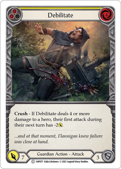 Debilitate (Yellow), History Pack Vol.1 1HP077