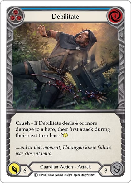Debilitate (Blue), History Pack Vol.1 1HP078