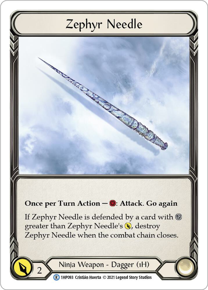 Zephyr Needle (1HP093), History Pack Vol.1 1HP093