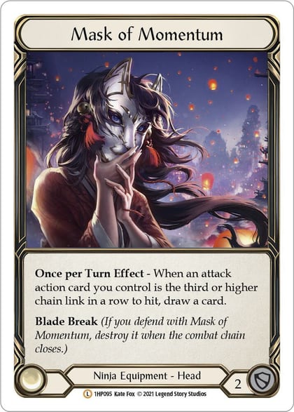 Mask of Momentum, History Pack Vol.1 1HP095