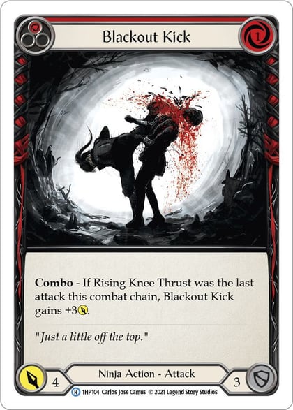 Blackout Kick (Red), History Pack Vol.1 1HP104