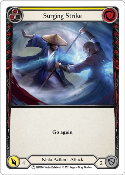 Surging Strike (Yellow), History Pack Vol.1 1HP126