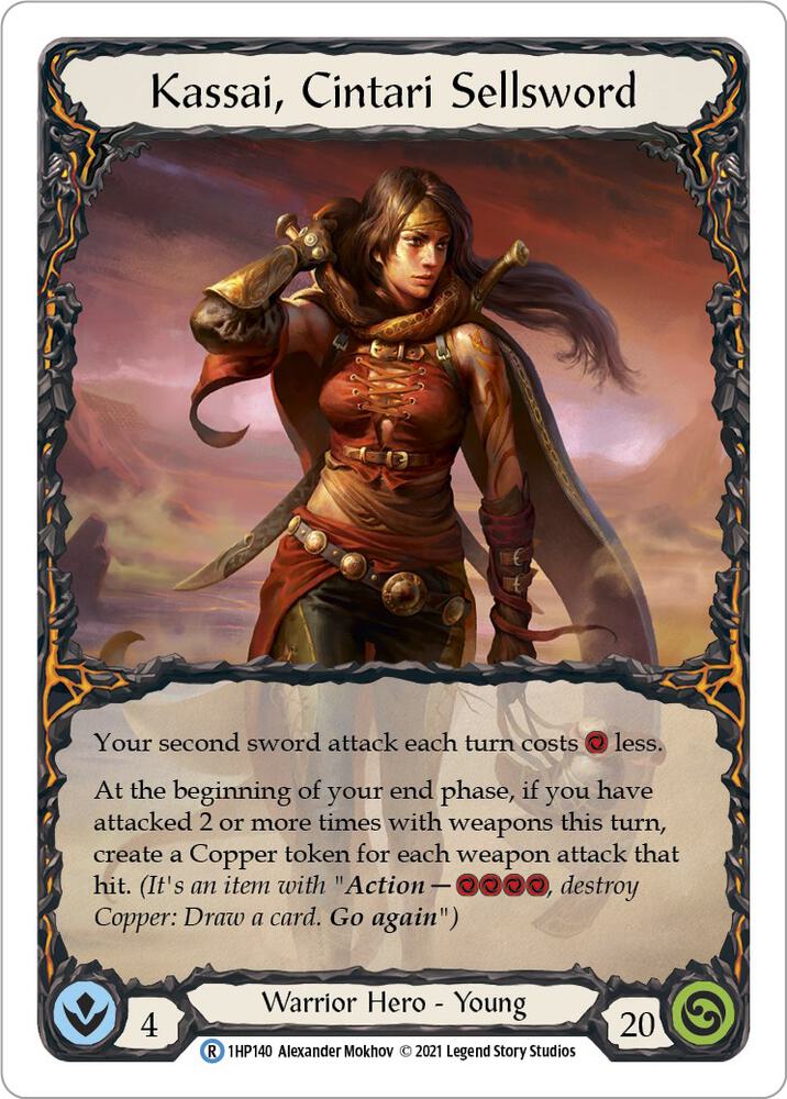 Kassai, Cintari Sellsword, History Pack Vol.1 1HP140