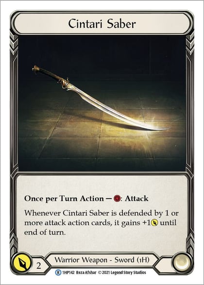 Cintari Saber (1HP142), History Pack Vol.1 1HP142