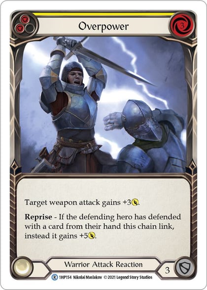 Overpower (Yellow), History Pack Vol.1 1HP154
