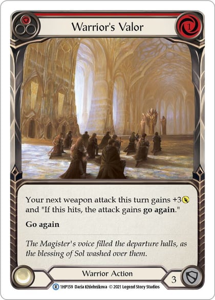 Warrior's Valor (Red), History Pack Vol.1 1HP159