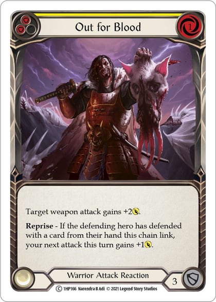 Out for Blood (Yellow), History Pack Vol.1 1HP166