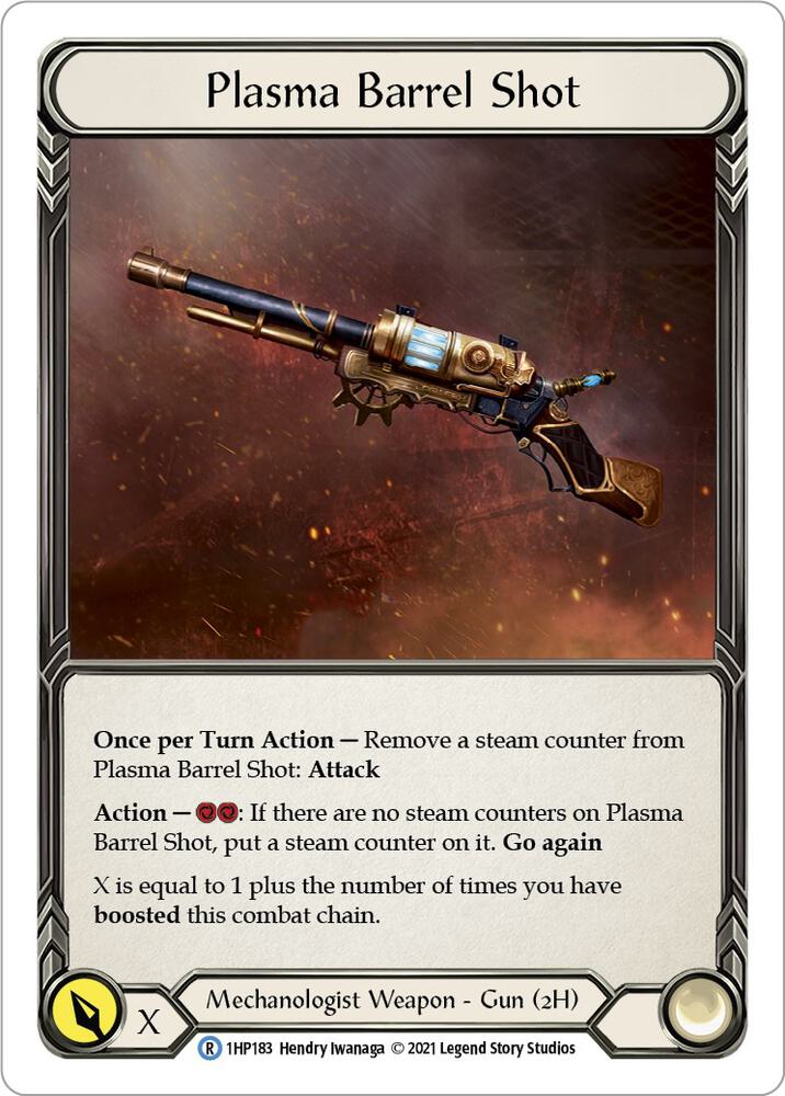 Plasma Barrel Shot, History Pack Vol.1 1HP183