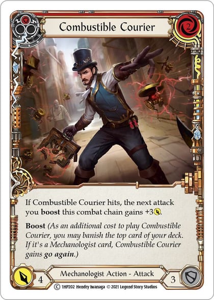 Combustible Courier (Red), History Pack Vol.1 1HP202