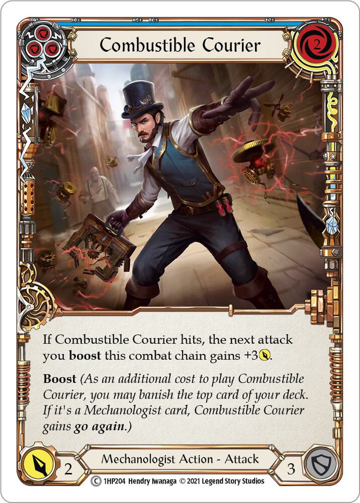 Combustible Courier (Blue), History Pack Vol.1 1HP204