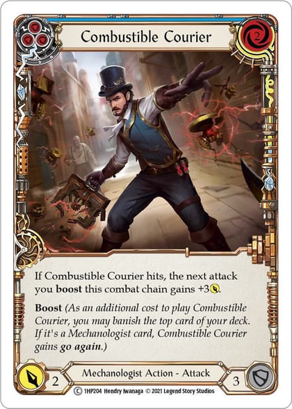Combustible Courier (Blue), History Pack Vol.1 1HP204