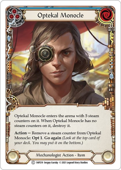 Optekal Monocle, History Pack Vol.1 1HP219
