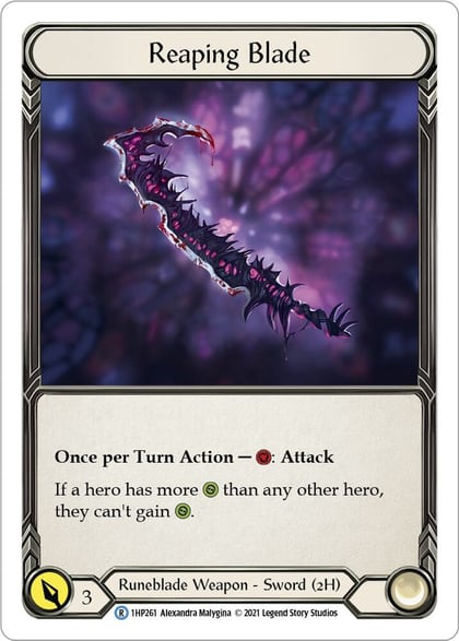 Reaping Blade, History Pack Vol.1 1HP261