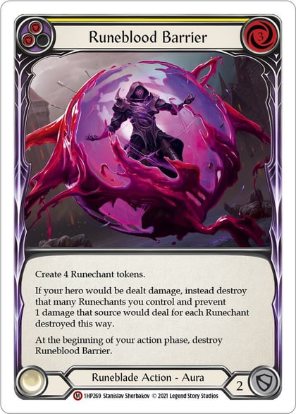 Runeblood Barrier, History Pack Vol.1 1HP269