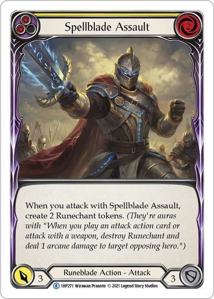 Spellblade Assault (Yellow), History Pack Vol.1 1HP271